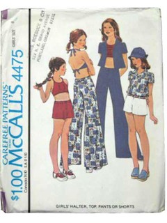 1970's Womens/Childs Pattern