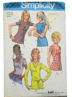 1970's Womens Pattern