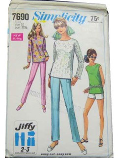 1960's Womens Pattern