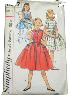 1950's Womens/Childs Pattern