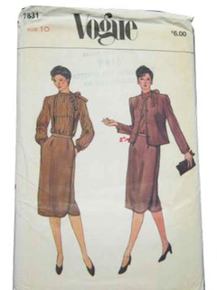 1980's Womens Pattern