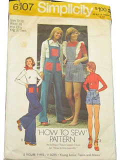 1970's Womens/Childs Pattern