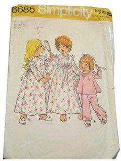 1970's Womens/Childs Pattern