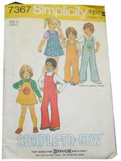 1970's Womens/Childs Pattern