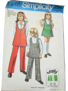 1970's Womens/Childs Pattern