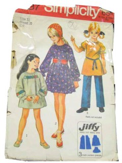 1970's Womens/Childs Pattern