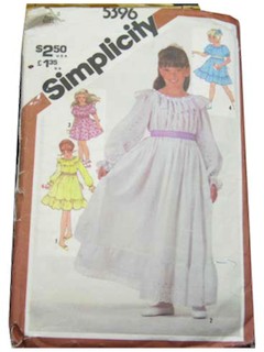 1980's Womens/Childs Pattern