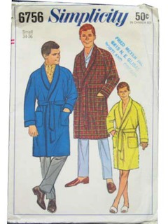 1960's Mens Pattern