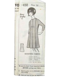 1960's Womens Pattern