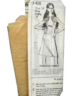 1960's Womens Pattern