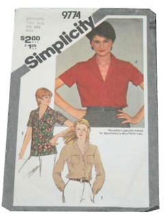 1980's Womens Pattern