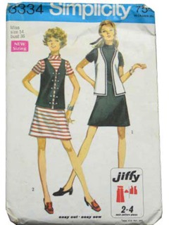 1960's Womens Pattern