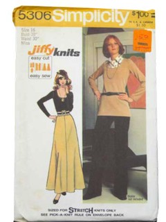 1970's Womens Pattern