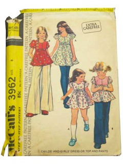 1970's Womens/Childs Pattern