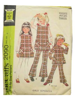 1960's Womens/Childs Pattern