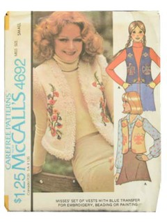 1970's Womens Pattern