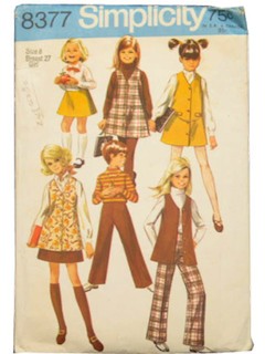 1960's Womens/Childs Pattern