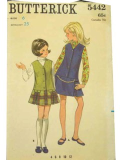 1960's Womens/Childs Pattern