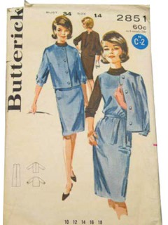 1960's Womens Pattern