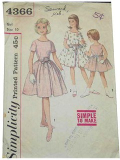 1960's Womens/Child Pattern