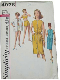 1960's Womens Pattern