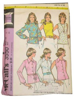 1970's Womens Pattern