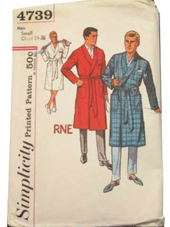 1960's Mens Pattern