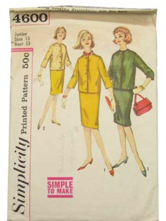 1960's Womens Pattern