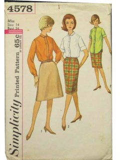 1960's Womens Pattern