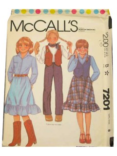 1970's Womens/Childs Pattern