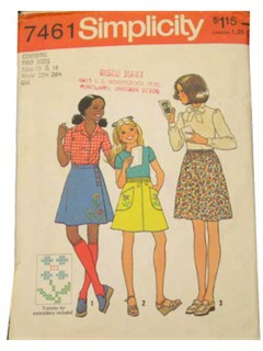 1970's Womens/Childs Pattern