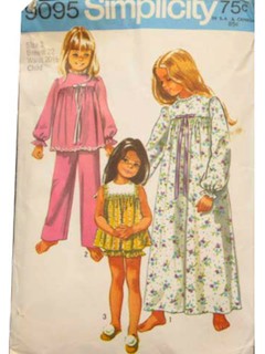 1970's Womens/Childs Pattern