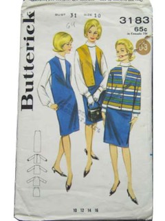 1960's Womens Dress Pattern