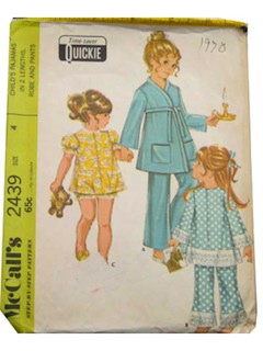 1970's Womens/Childs Pattern