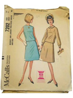 1960's Womens Dress Pattern