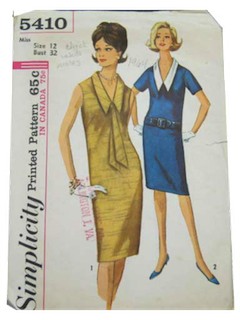 1960's Womens Dress Pattern