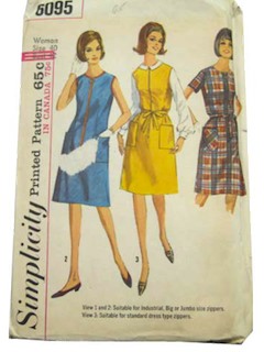 1960's Womens Dress Pattern