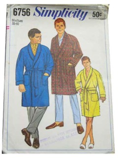 1960's Mens Pattern