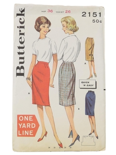 1960's Womens pattern