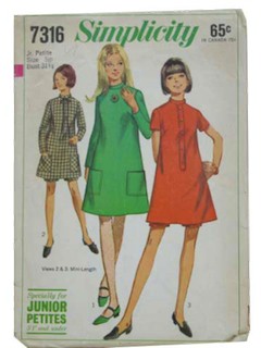 1960's Womens Pattern