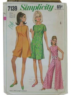 1960's Womens Pattern