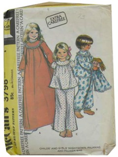 1970's Womens/Childs Pattern