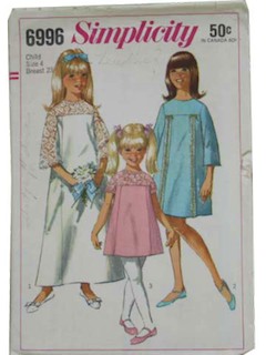 1960's Womens/Childs Pattern