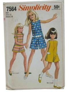 1960's Womens/Childs Pattern