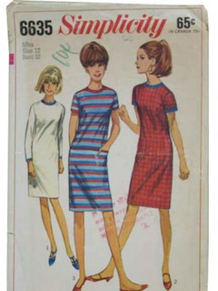 1960's Womens Pattern