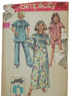 1960's Womens Pattern