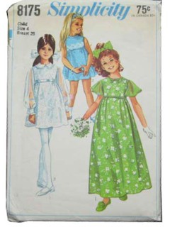 1960's Womens/Childs Pattern