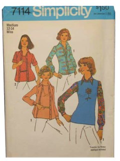 1970's Womens Pattern