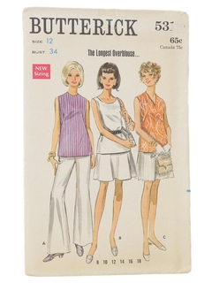 1960's Womens Pattern