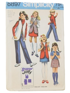 1970's Womens/Childs Pattern